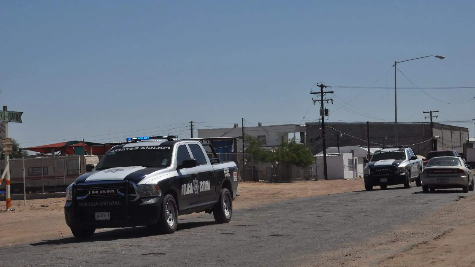 La policía se encuentra investigando con el fin de lograr la identificación del hombre atado de los pies y con disparos de arma de fuego, hallado a un lado de la carretera a Riito, a la altura de la colonia Azteca